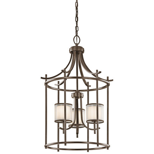 Kichler Tallie 3 Light 20 inch Mission Bronze Chandelier Foyer Ceiling Light 43139MIZ - Open Box
