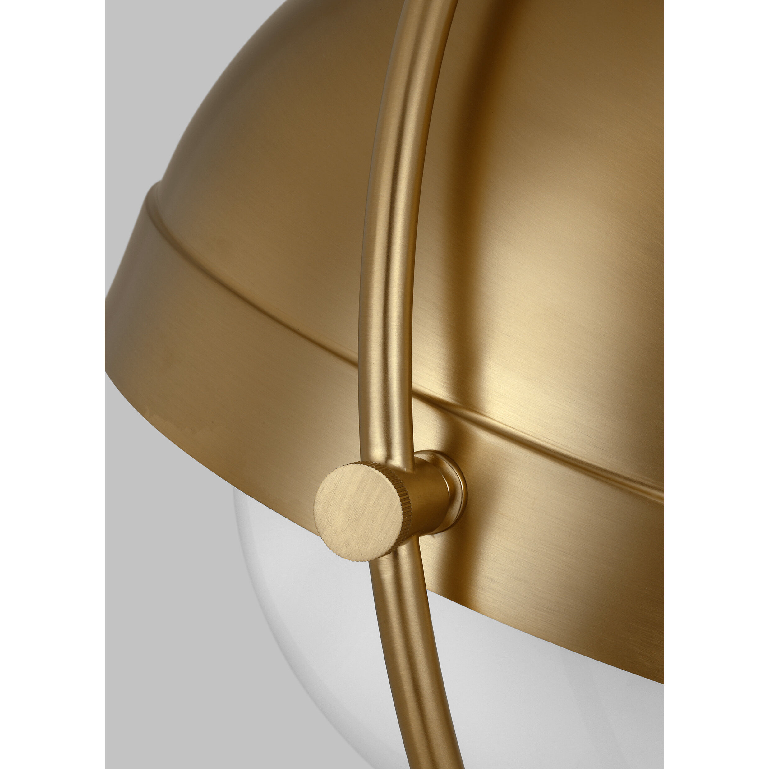 TOB by Thomas O'Brien Bacall Pendant Ceiling Light in Burnished Brass