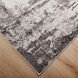 Ayda 36 X 24 inch Black/Grey Rug in 2 x 3