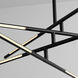 Palillos LED 33 inch Black Pendant Ceiling Light