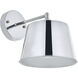 Nota 1 Light 8 inch Chrome Wall Sconce Wall Light