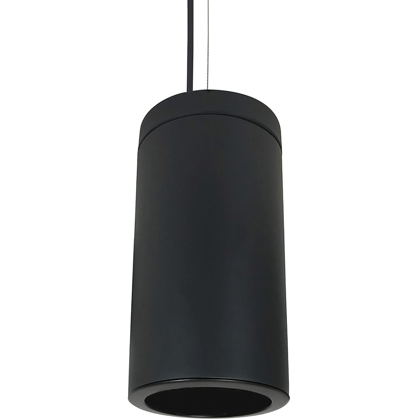 Line Voltage LED Black with Black and Black Cable Mount Cylinder Ceiling Light in 3500