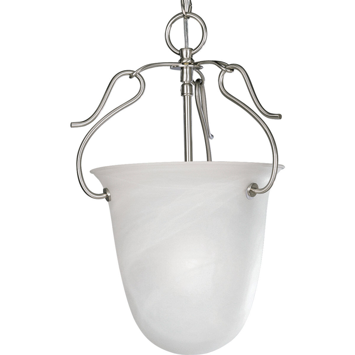 Bedford 1 Light 10.5 inch Brushed Nickel Foyer Pendant Ceiling Light