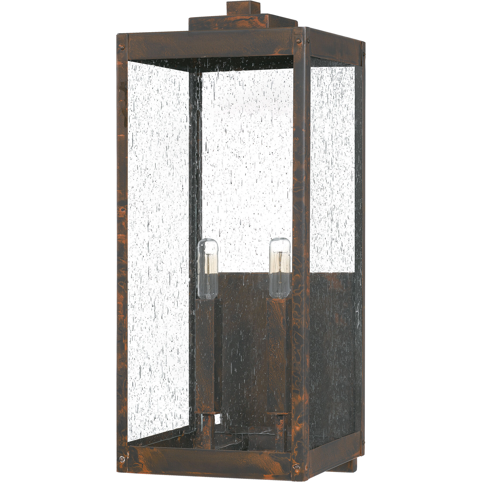 Westover 2 Light 23 inch Industrial Bronze Outdoor Wall Lantern