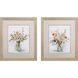 Florals Collection Pink Framed Art