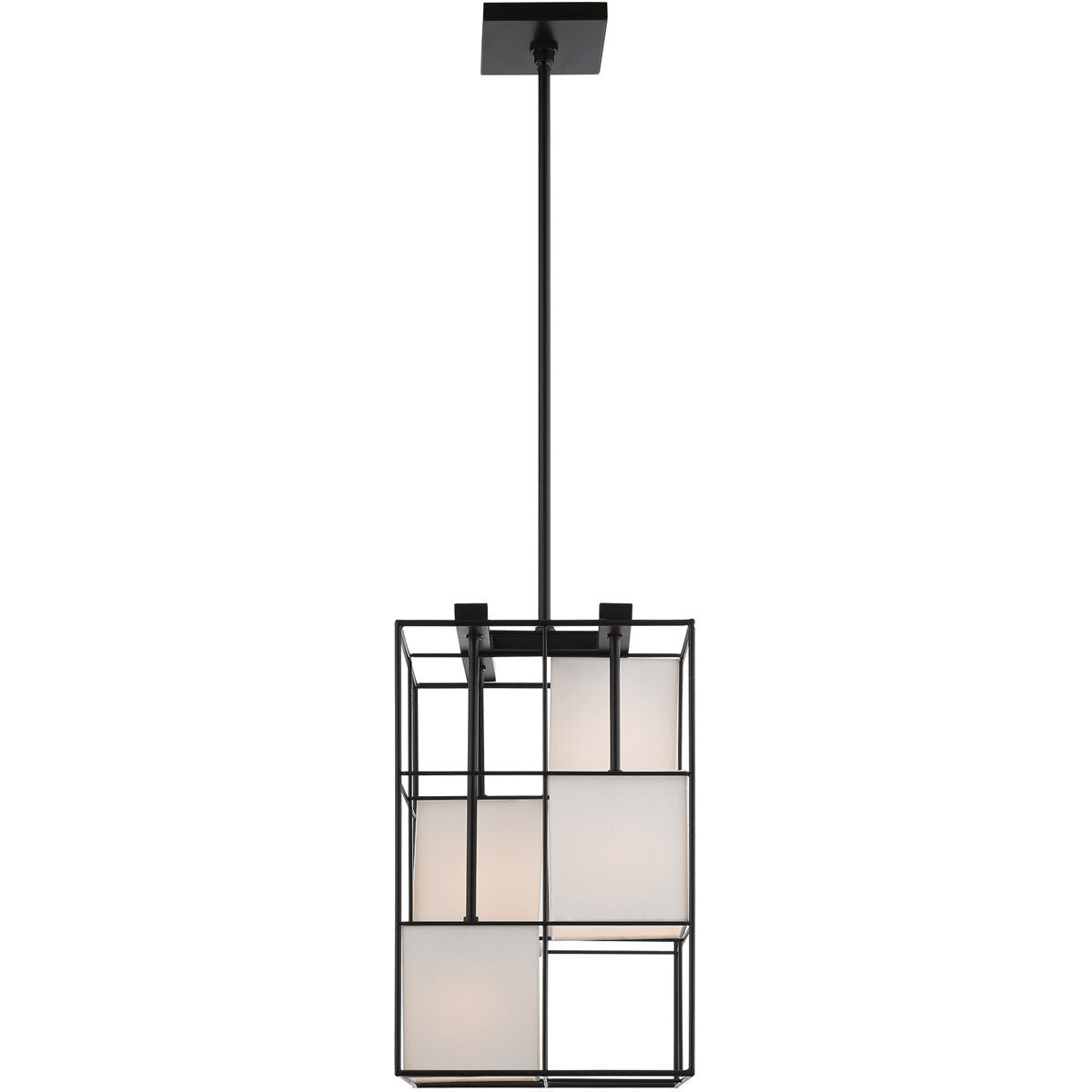 Trondheim 4 Light 10.5 inch Black Pendant Chandelier Ceiling Light