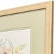 Creamy Blooms Pink and Green Framed Art, Propac