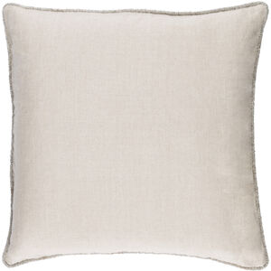 Sasha 18 X 18 inch Light Beige Accent Pillow
