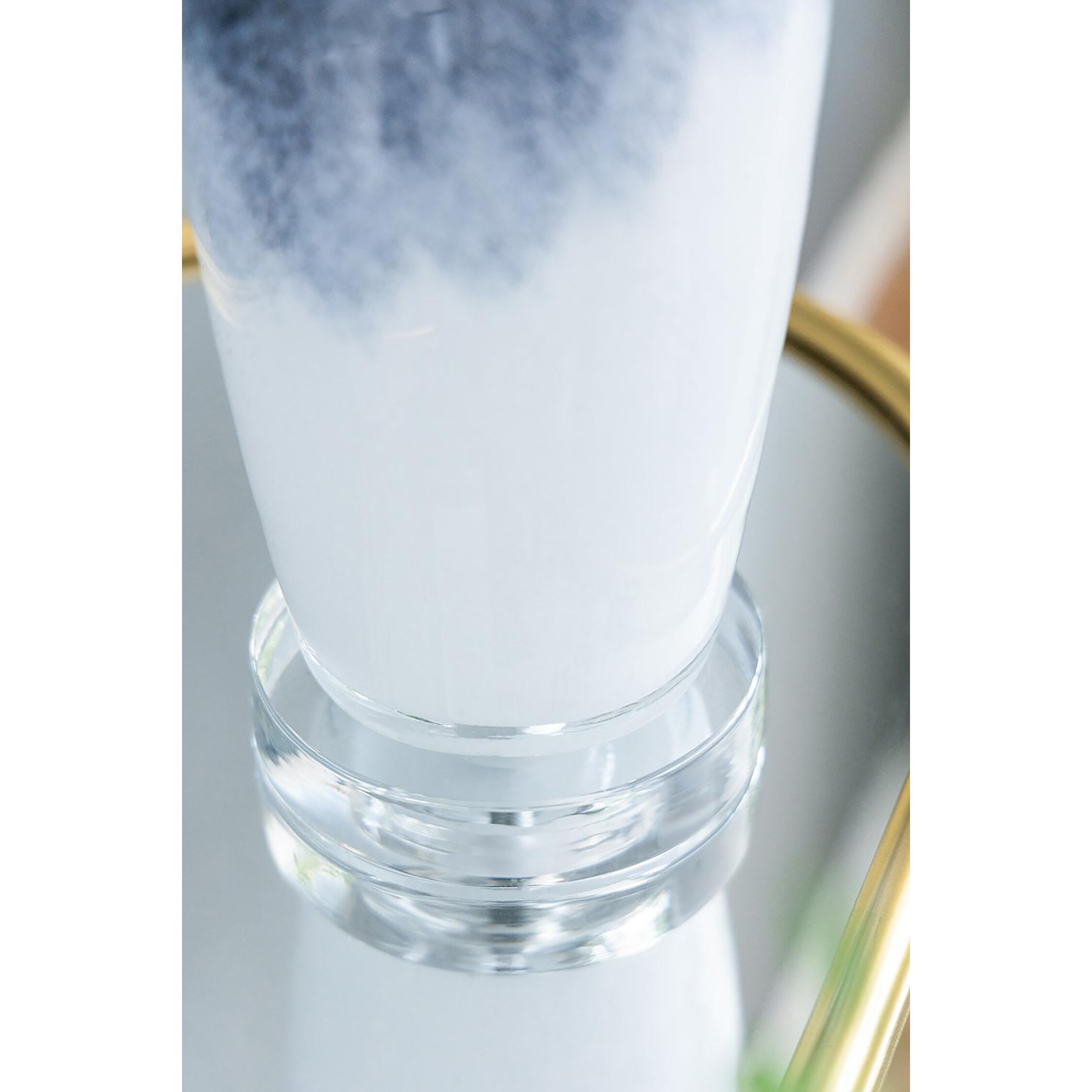 Ombre 28.3 inch 60 watt Grey/White Table Lamp Portable Light