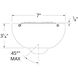 Tyler Oil Rubbed Bronze Slope Ceiling Kit, Smart Fan