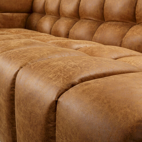 Grenoble Medium Brown / Black Sofa