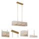Roxy Island Light Ceiling Light in Oxidized Gold Leaf