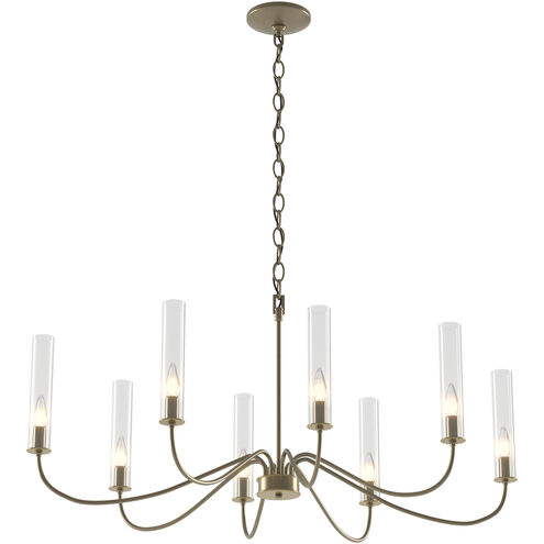 Grace 8 Light 23.7 inch Soft Gold Chandelier Ceiling Light in Soft Gold/Brass