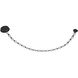 Beluga LED 13 inch Black Pendant Ceiling Light