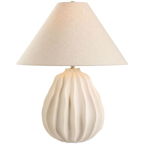 Javary 27.5 inch 150.00 watt Light Matte Beige Table Lamp Portable Light