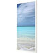 Come Sea Me Blue and Beige and White Framed Art