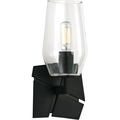 Gaia Sconce Wall Light in Matte Black