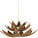 Cubana 12 Light 56.25 inch Coco Cream Three-Tier Chandelier Ceiling Light