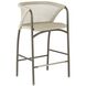 Enzo 40 inch Buff and Blackened Bronze Outdoor Bar Stool