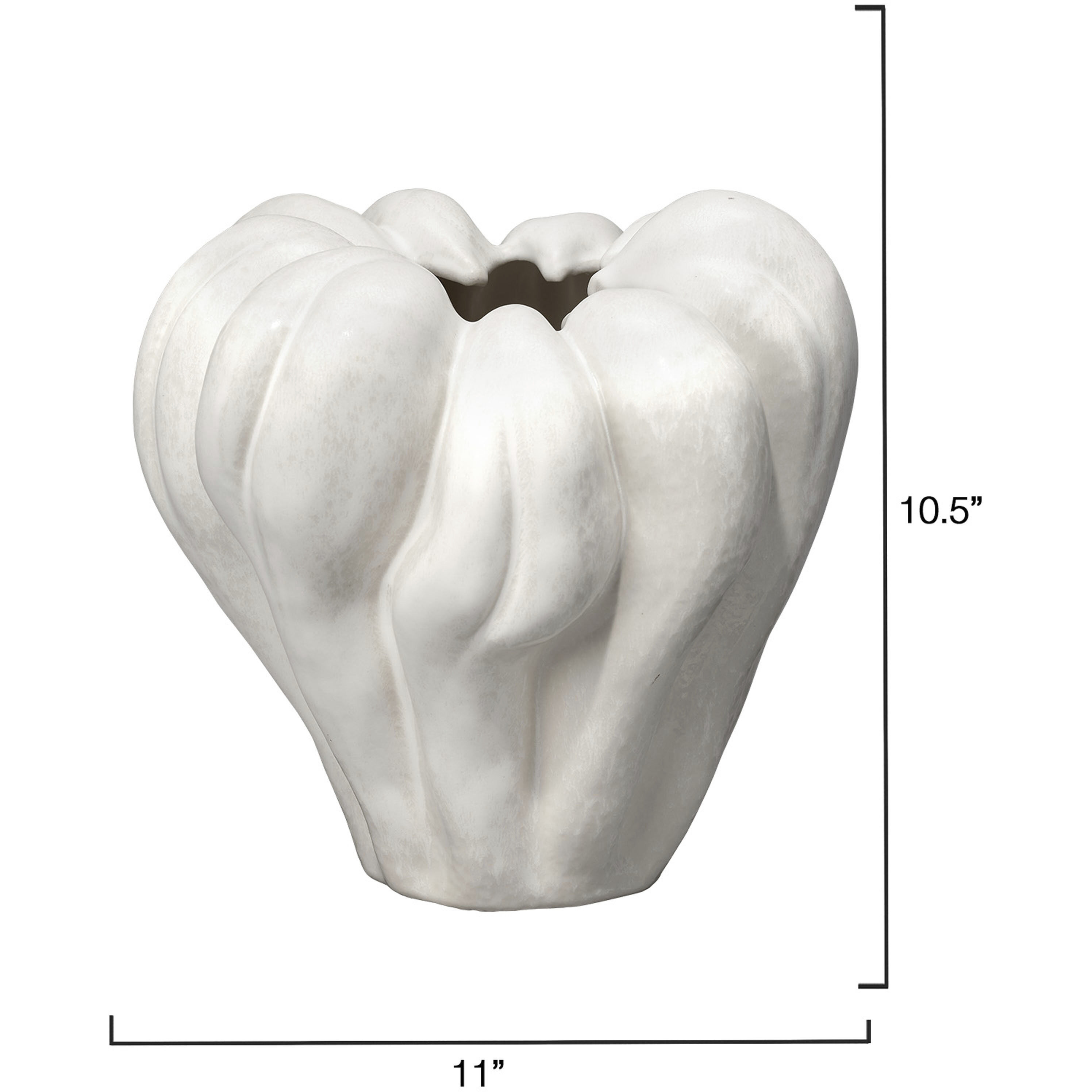 Tulip 11 X 10.5 inch Vase