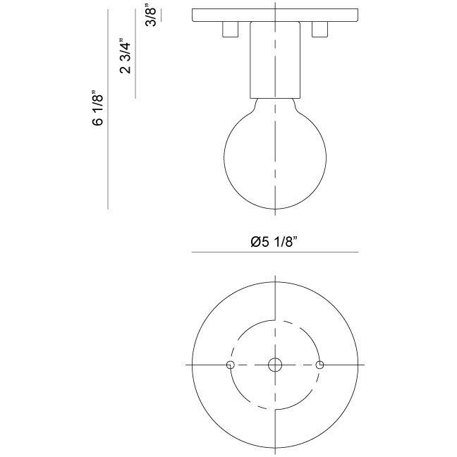 Kasa Wall Sconce Wall Light in Aged Gold Brass