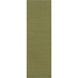 Ravena 96 X 30 inch Lime, Dark Green Rug