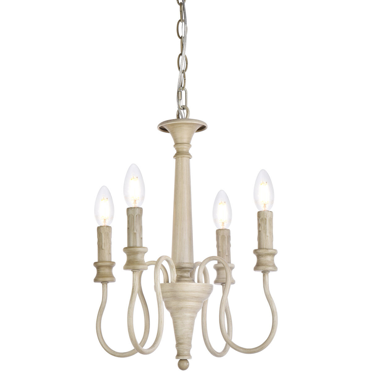 Flynx 4 Light 14 inch Weathered Dove Pendant Ceiling Light in Weatehred Dove