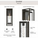 Shaw 1 Light 19.5 inch Antique Bronze Outdoor Wall Light