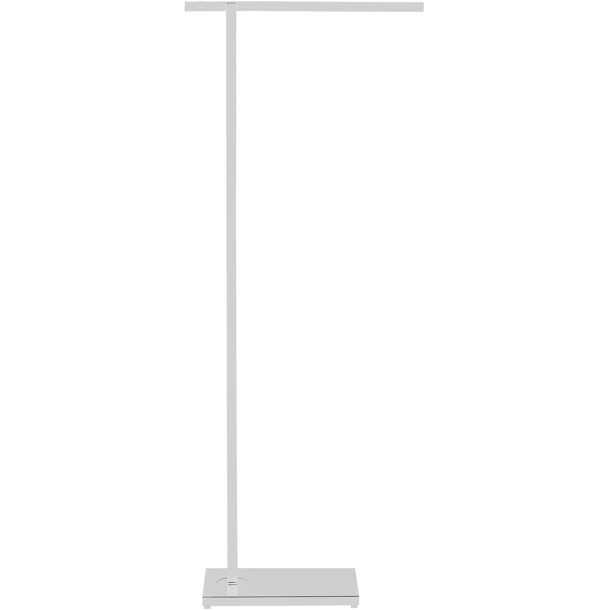 Mick De Giulio Stagger 46 inch 10 watt Polished Nickel Floor Lamp Portable Light