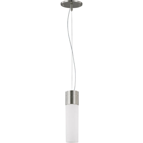 Link 1 Light 2.75 inch Brushed Nickel Pendant Ceiling Light