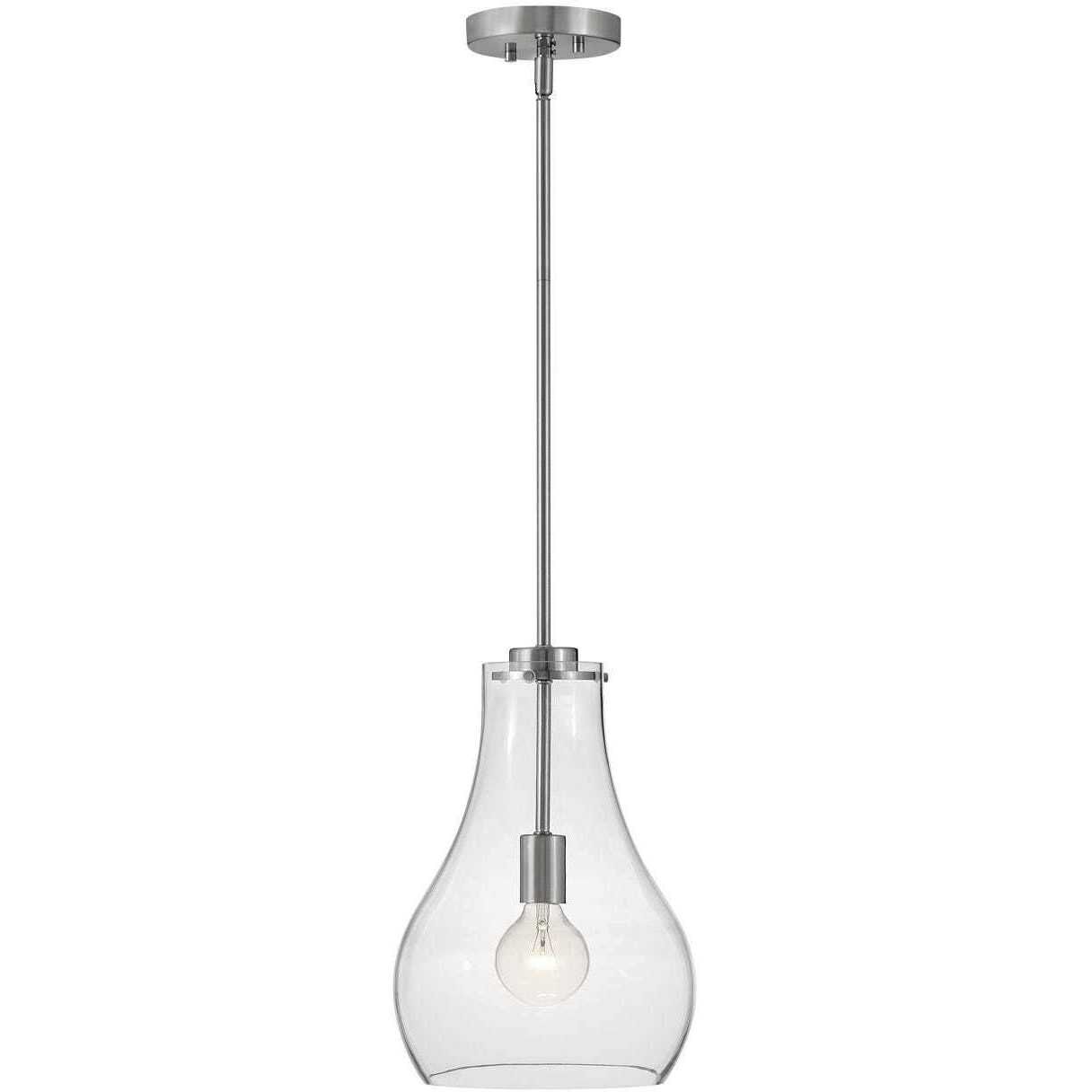 Frankie LED 10 inch Brushed Nickel Pendant Ceiling Light