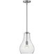 Frankie LED 10 inch Brushed Nickel Pendant Ceiling Light