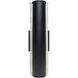 Espada 2 Light 16 inch Black Outdoor Wall Sconce