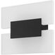 Metrass 2 LED 6.7 inch Matte Black ADA Wall Sconce Wall Light