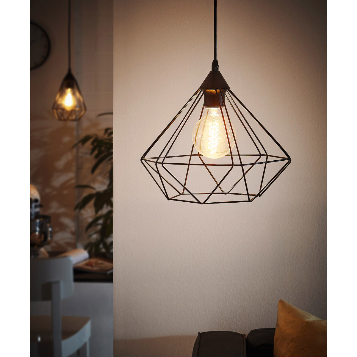 Tarbes 1 Light 12.88 inch Matte Black Pendant Ceiling Light