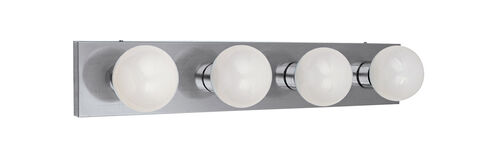 Designers Fountain Basic 4 Light Vanity Strip in Chrome 604-CH