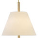 Bruna 4 Light 24 inch Lacquered Brass Chandelier Ceiling Light