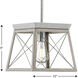 Briarwood 1 Light 10 inch Galvanized Pendant Ceiling Light