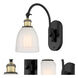 Ballston Brookfield 1 Light 6 inch Black Antique Brass Sconce Wall Light