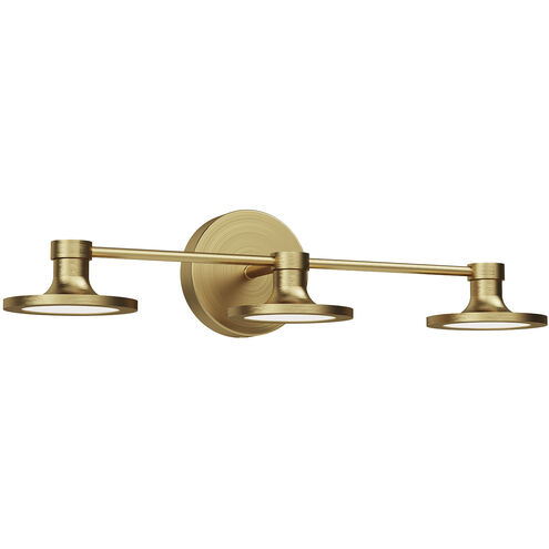 Alora Mood Issa LED 20.5 inch Brushed Gold Bath Vanity Light Wall Light