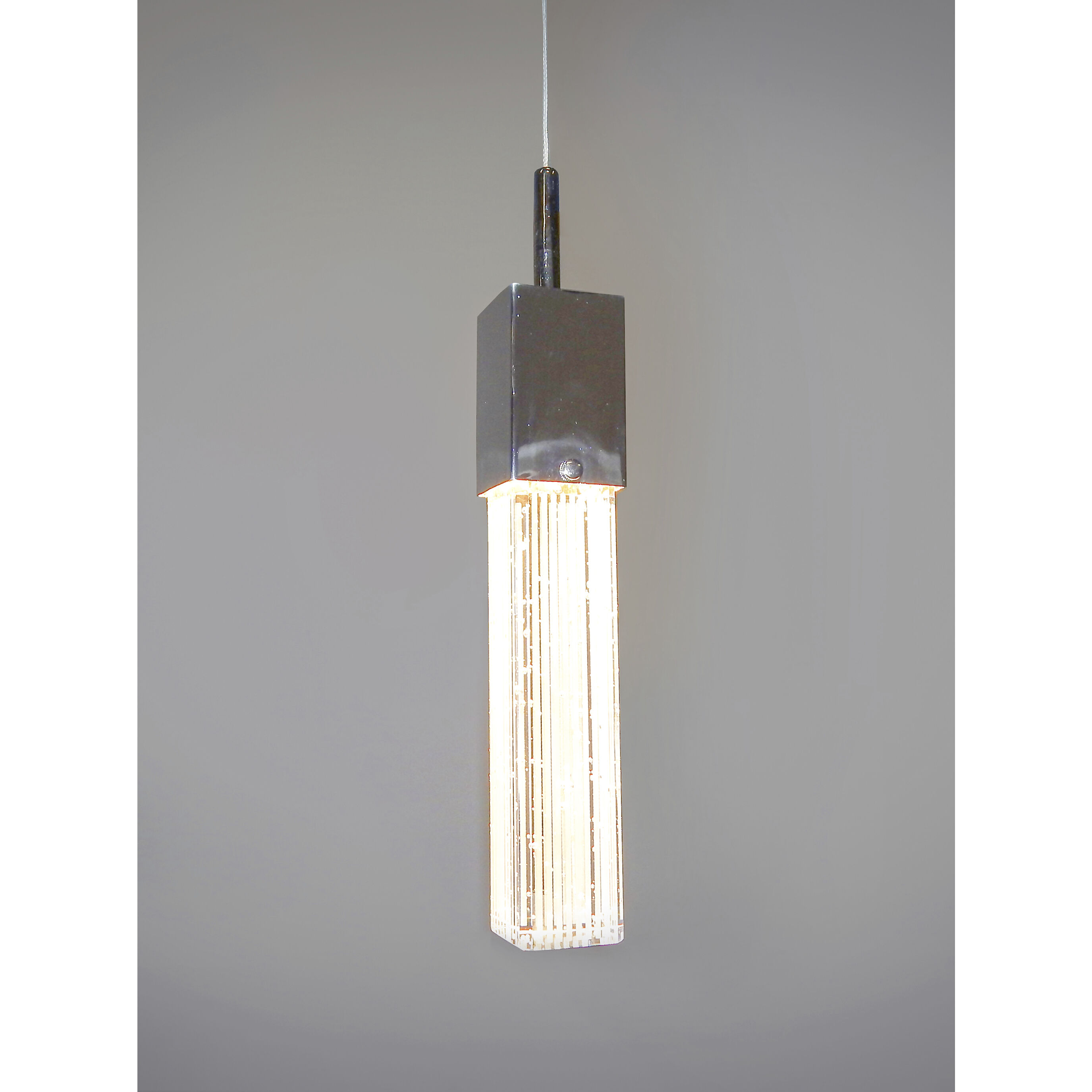 Fizz III LED 4.75 inch Polished Chrome Mini Pendant Ceiling Light