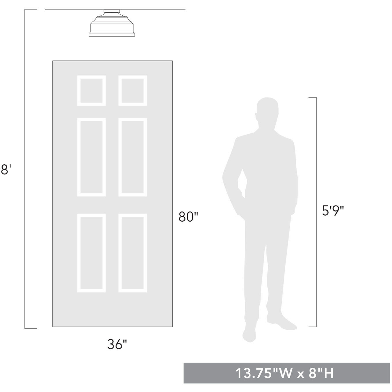 Keating 3 Light 13.75 inch Antique Ivory Flush Mount Ceiling Light
