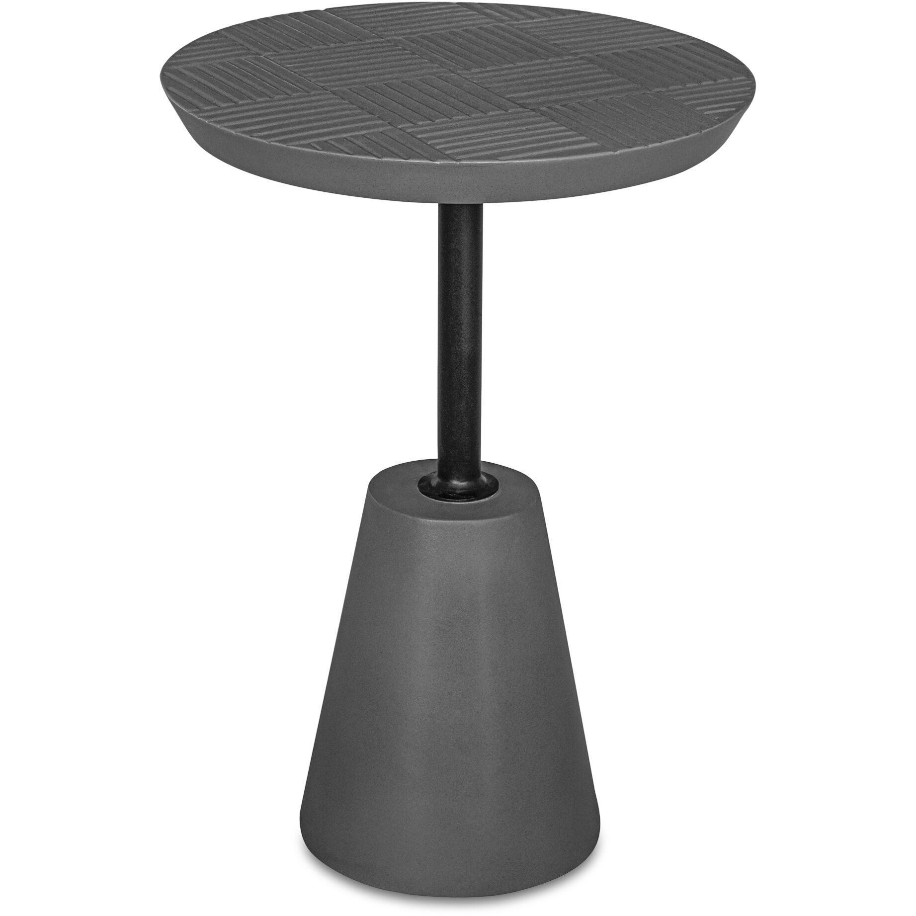 Foundation 20 X 13 inch Grey Outdoor Accent Table