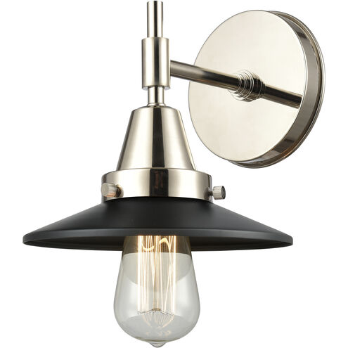 Caden 1 Light 8 inch Polished Nickel Sconce Wall Light