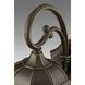 Verdae 1 Light 13 inch Antique Bronze Outdoor Wall Lantern, Small, Design Series