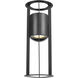 Continuum LED 14 inch Matte Black Outdoor Wall Sconce