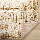 Sibel 36 X 24 inch Gold Rug in 2 x 3
