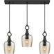 Kendrick 3 Light 29 inch Western Bronze Island Chandelier Ceiling Light