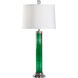Wildwood 100.00 watt Green/Polished Nickel Table Lamp Portable Light