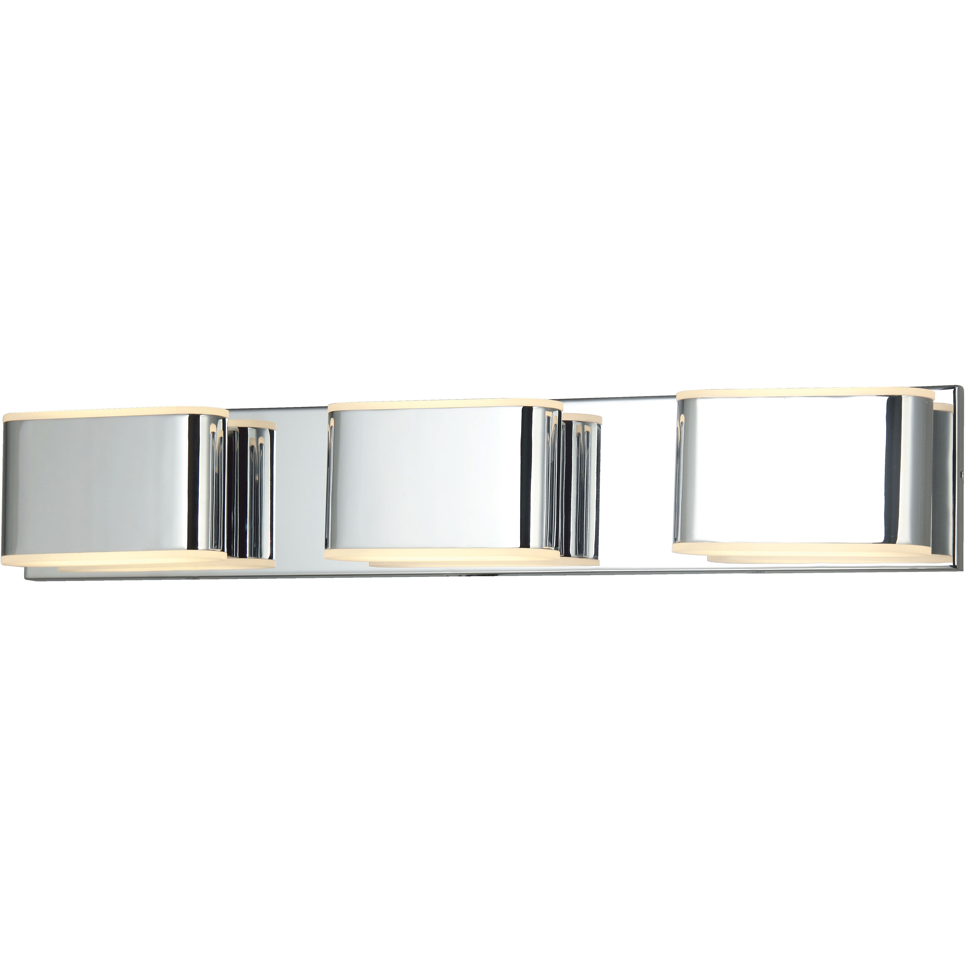 Bianca LED 25.6 inch Chrome Bath Vanity Light Wall Light